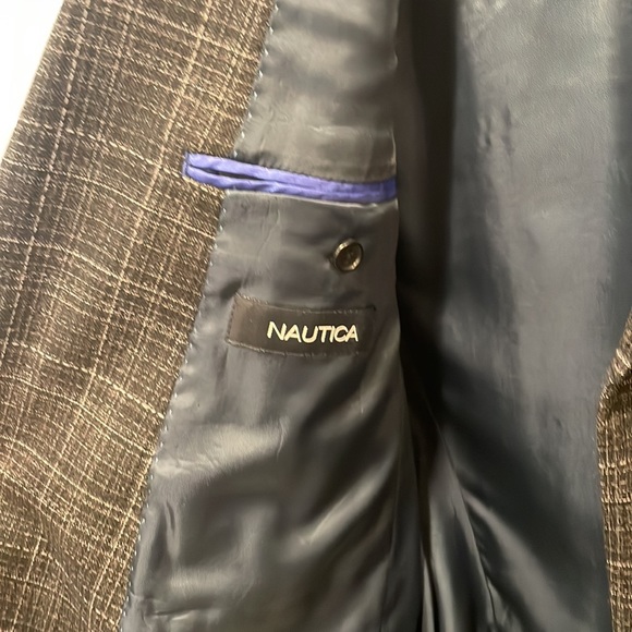 Nautica Sportcoat Vintage 40T Black and Grey - Picture 3 of 13